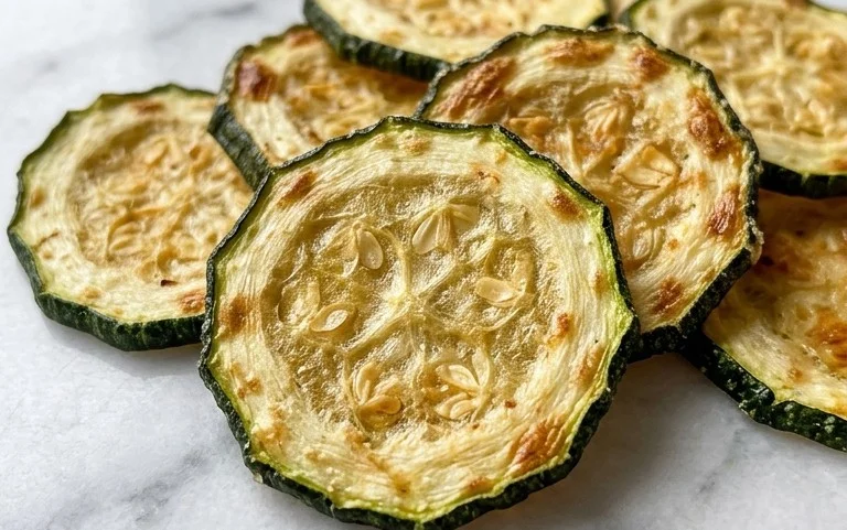 Crispy Baked Zucchini Chips