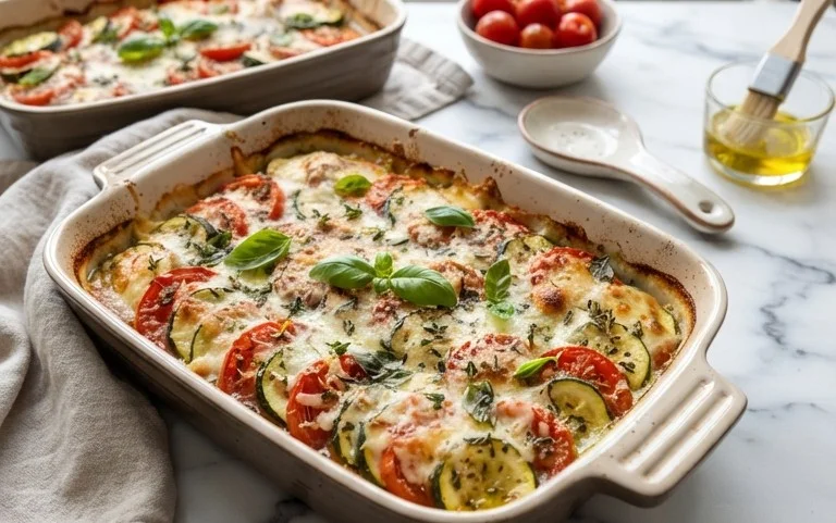 Zucchini Tomato Bake