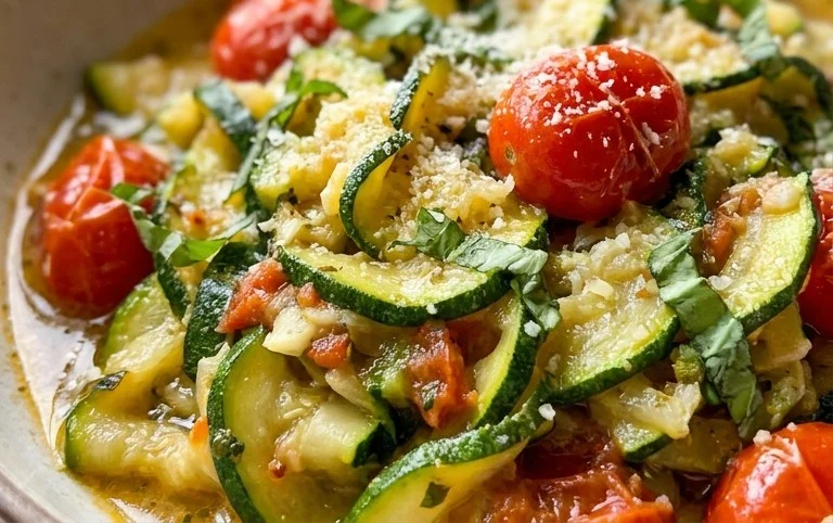 Simple Fresh Zucchini Pasta Sauce