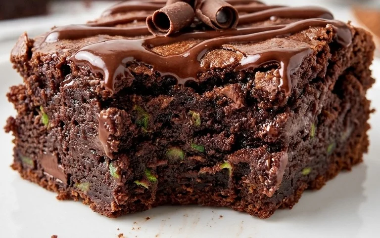 Chocolate Zucchini Brownies Recipe
