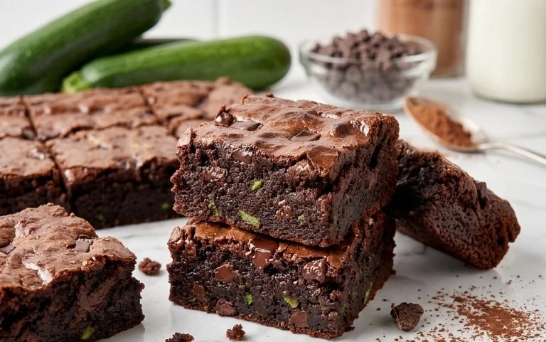 Chocolate Zucchini Brownies Recipe