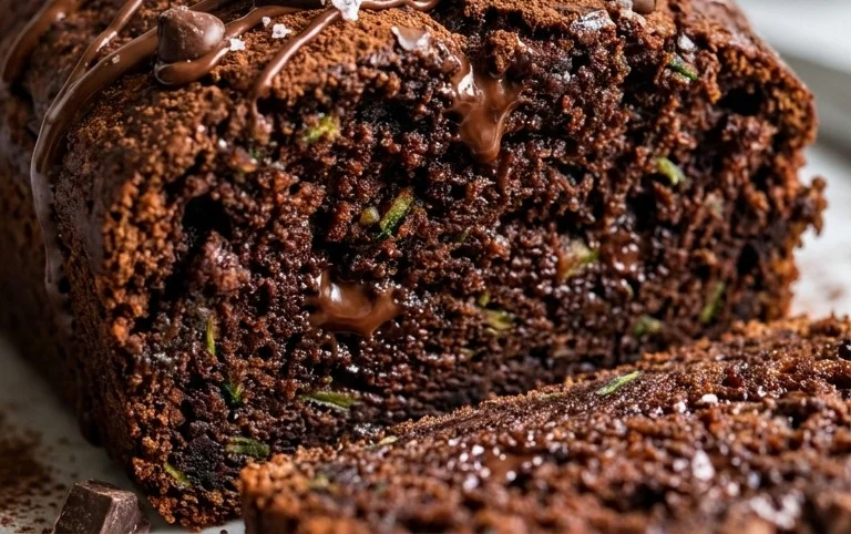 Double Dark Chocolate Zucchini Bread