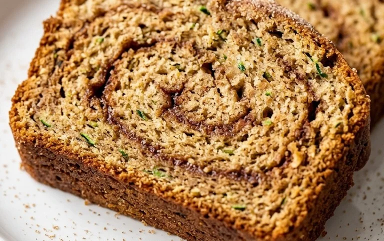 Moist and Delicious Cinnamon Swirl Zucchini Bread