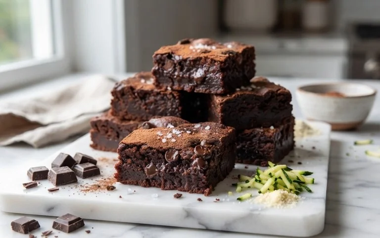 Zucchini Brownies (gluten-free, dairy-free options)