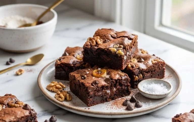 Banana Bread Brownies