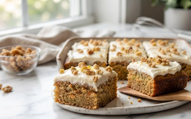 The Best Zucchini Bars