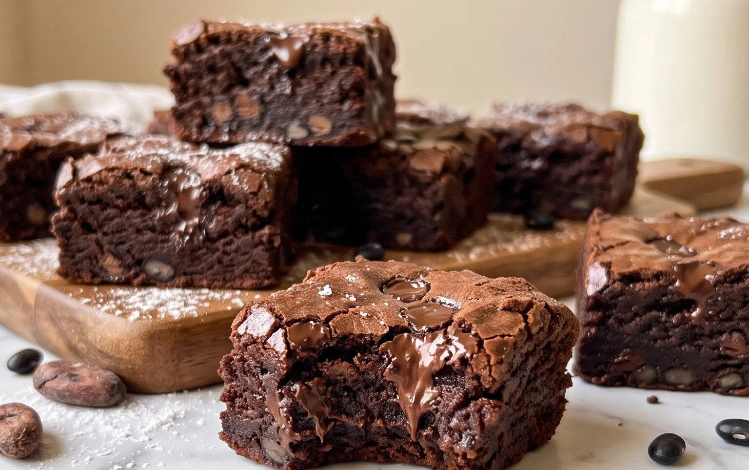 Chocolate Black Bean Brownie Bites