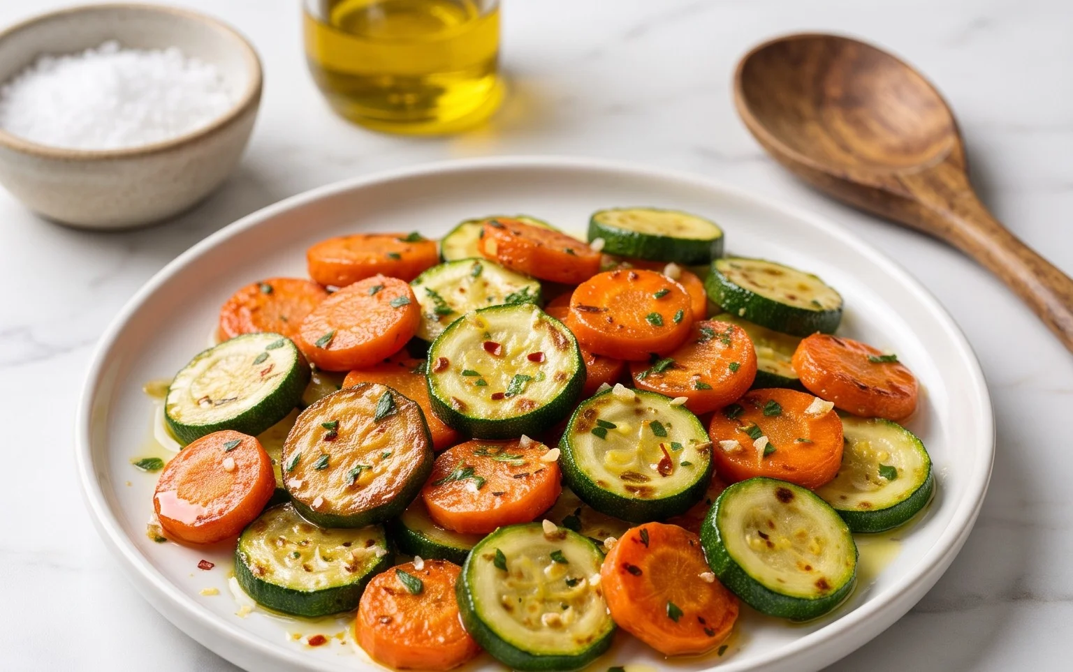 Sautéed Carrots And Zucchini Recipe