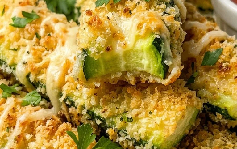 Baked Zucchini Sticks (Oven or Air Fryer)
