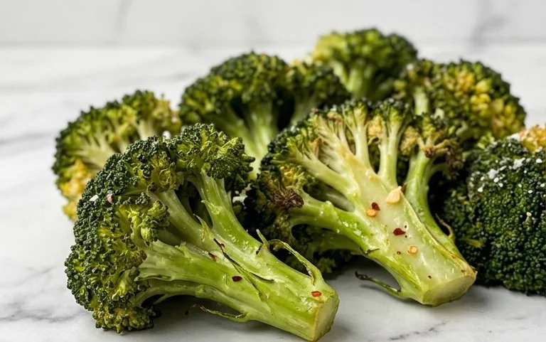 Oven Roasted Broccoli (Baked Broccoli)