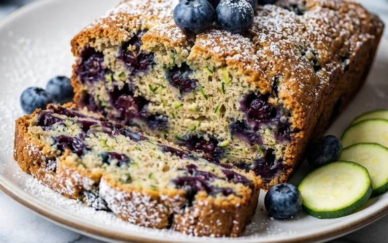 Blueberry Zucchini Bread