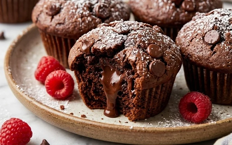Double Chocolate Muffins