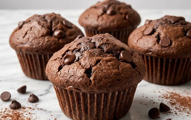 Double Chocolate Muffins